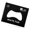 Weisse Silikon Augenpads