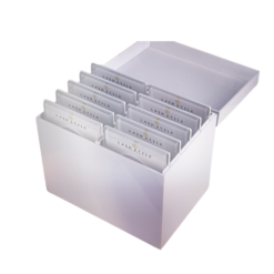 Wimpernpaletten Box/ Platz für Jade Stein