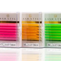 Neon Farbige Wimpern