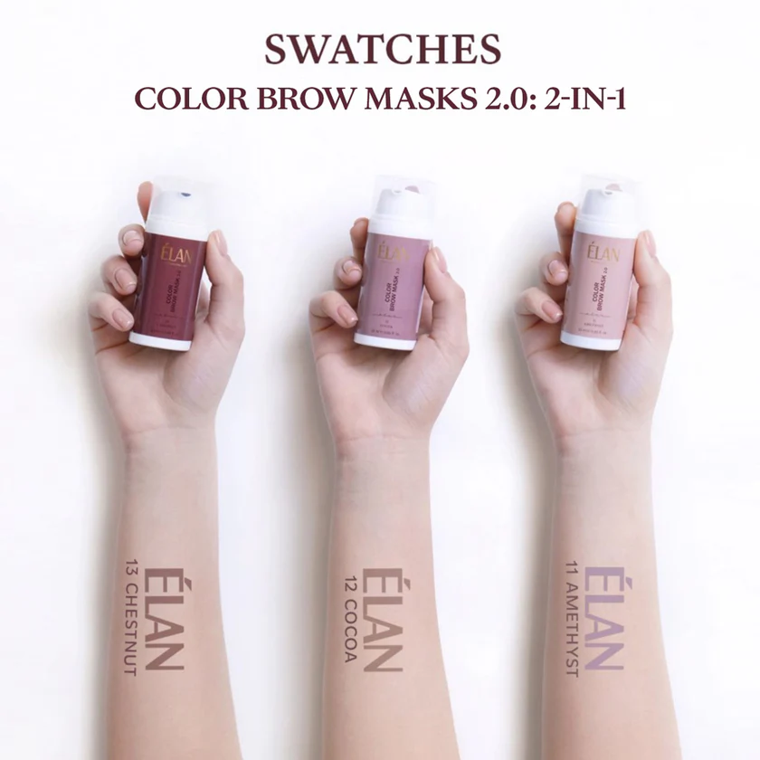 ÉLAN Color BTX-BROW MASK Intensive Reparaturmaske für Augenbrauen - Bild 4