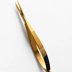 Professionelle goldene Wimpernschere